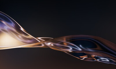 Premium modern abstract background with liquid glass