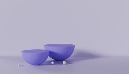 Modern podium pedestal display product stand