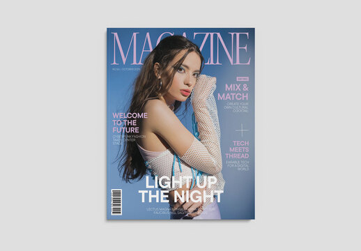 Magazine Cover Template