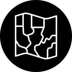 Map Vector Line White Circle Black