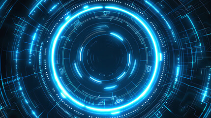Obraz premium technology banner