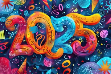 Wavy 2025 New Years Greeting