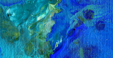 Ink Symphony: Embracing the Mystical Aura of Liquid Art in Oil
