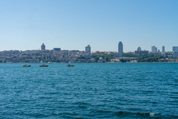 Istanbul is located where the Sea of ​​Marmara and the Black Sea meet.