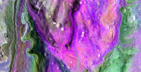 Obraz premium Marbled Marvels: A Visual Delight of Texture and Color in Liquid Art