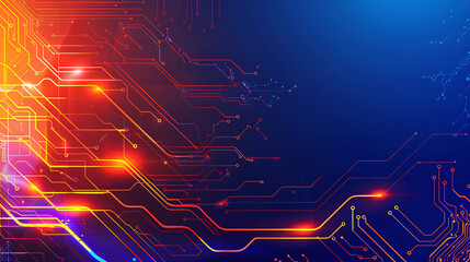 Obraz premium technology background