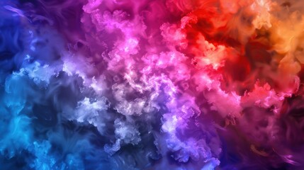 Fototapeta premium A stylish abstract background with colorful tie-dye patterns.