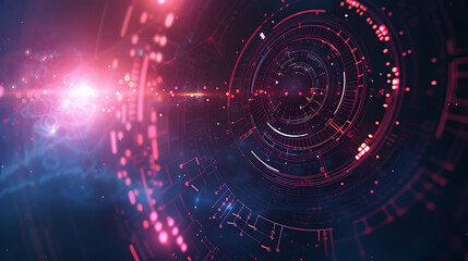 Fototapeta premium technology background