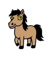 horse cartoon character