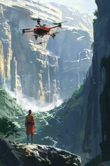 Swift Delivery: Drones Transforming Remote Landscapes