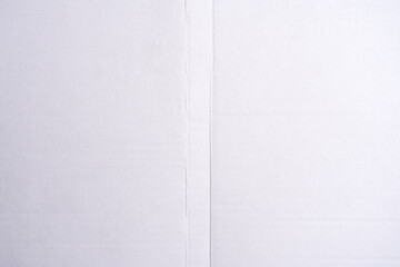 Fototapeta premium Recycling concept. White cardboard background. Recycling. recycling fund