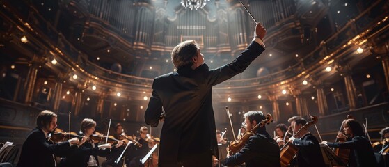 Symphony Conductor Orchestra Performance