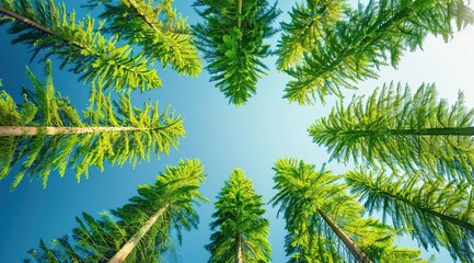 Fototapeta premium palm tree leaves