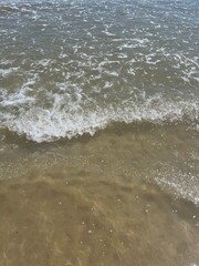 waves on the beach