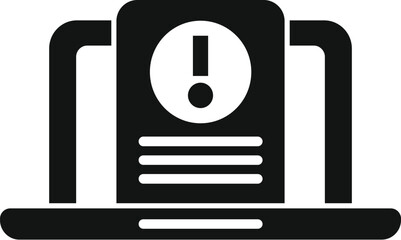 System report is generating a critical error message with exclamation mark icon