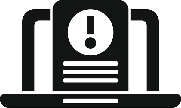 System report is generating a critical error message with exclamation mark icon