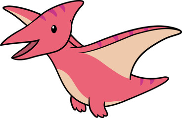 Adorable dino vector