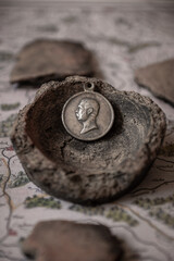 Silver Medal of 1864 of the Russian Empire: "For the conquest of the Western Caucasus 1859-1864".	
