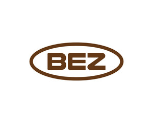 BEZ logo design vector template. BEZ letter logo design.