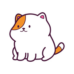 Adorable cat vector doing fun activities