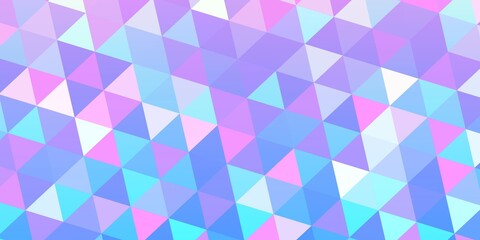 寒色　キラキラした三角タイル　パターン背景　ラメなし