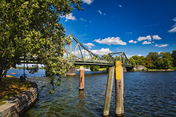 Glienicker Brücke - Potsdam - Germany - Glienicker Brücke - Brandenburg - Havel - Fachwerkbrücke...