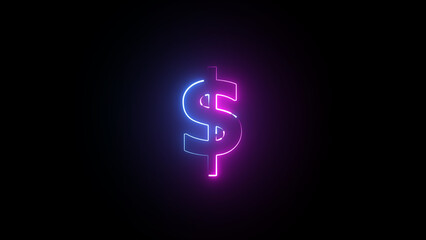 Finance business concept dollar symbol. Businessman holding dollar money icon in hand.
