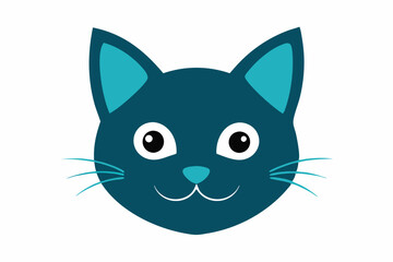 blue cat face