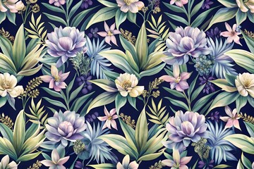 seamless floral pattern