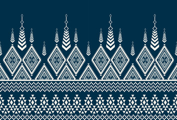 abstract Traditional geometric ethnic fabric pattern ornate elements with ethnic patterns design for textiles, rugs, clothing, sarong, scarf, batik, wrap, embroidery, print, curtain, carpet
