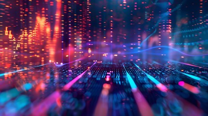 A visual representation of loudness normalization, with audio levels adjusted to meet industry standards, ensuring consistent playback volume across different media platforms 