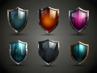 set of shields