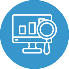 Research Vector Line White Circles Multicolors