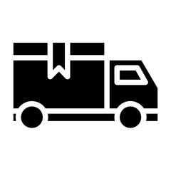 delivery icon. shipping glyph icon from shipping and logistics collection. Outline vector isolated on white background,. 64 px artboard, Editable shipping symbols can be used web and mobile