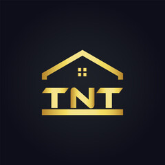 TNT logo. T N T design. White TNT letter. TNT, T N T letter logo design. T N T letter logo design in GOLD, GOLDEN LOGO, THREE, style. letter logo set in one artboard. T N T letter logo vector design.