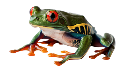 frog on transparent background