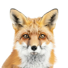 Fototapeta premium fox isolated on white background 