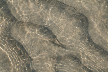 Wave on the sand.
