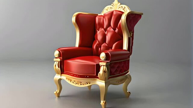 armchair in the room