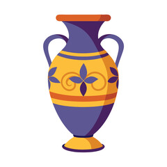Illustration of Decorative Vase Isolated 