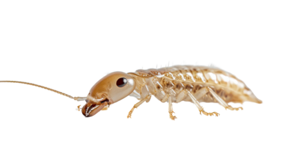 Ant on transparent background
