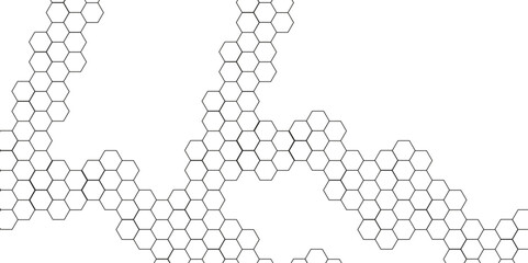 Abstract background with honeycombs seamless pattern hexagon. Abstract background with lines. Modern simple style hexagonal graphic concept. Background with hexagons.