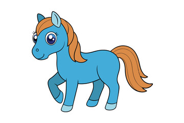 Ponny horse Adobe Illustrator Artwork