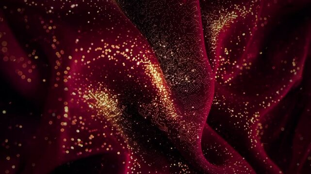 ドレープ 金粉 豪華BG164_01