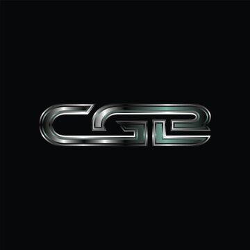 Letter CGB Modern Geometric Business Creative Technology Simple Logo