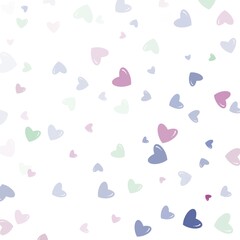 background with hearts