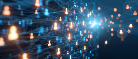 Professionals networking through a mobile app with realtime translation, networking, global connections