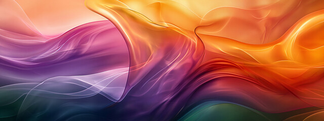 Obraz premium background painted with multi-colored oil paints