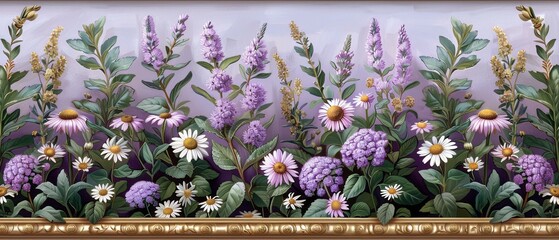 Floral Decorative Wallpaper