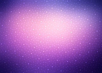 Glittering bokeh on purple airy background. Magical festive illustration.